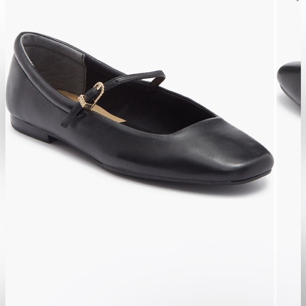 Dolce Vita Black Mary Jane Flats